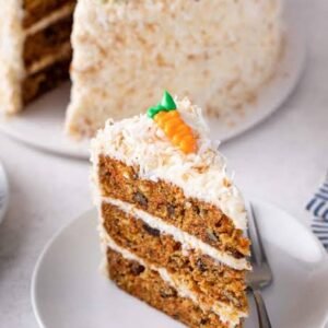 SLICE Carrot cake