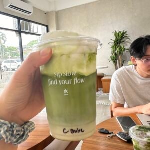 ICE Matcha Creme Latte